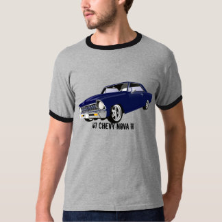 Camiseta T-shirt da campainha da nova II de 67 Chevy