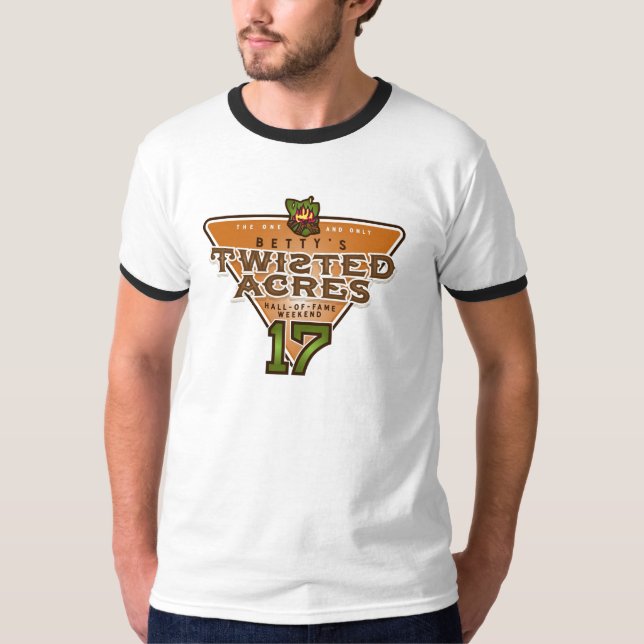 Camiseta T-shirt da campainha da urze dos homens HOF17 (Frente)