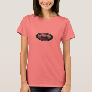 Camiseta T-shirt da campainha das senhoras da lagoa de
