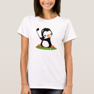 Camiseta T-shirt da campainha das senhoras do golfe