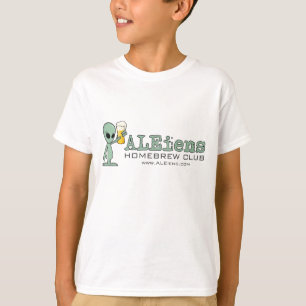 Camiseta T-shirt da campainha de ALEiens dos miúdos