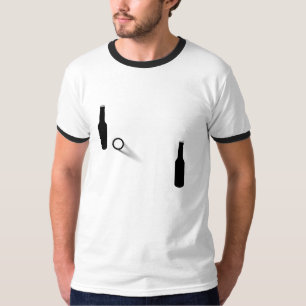 Camiseta T-shirt da campainha de Pong da cerveja