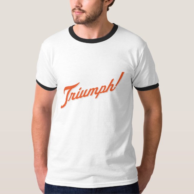 Camiseta T-shirt da campainha de Triumph (Frente)