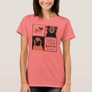 Camiseta T-shirt da campainha do fio de mescla das senhoras