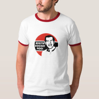 Camiseta T-shirt da campainha do hóquei de Mikita