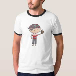 Camiseta T-shirt da campainha do pirata