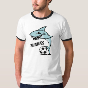 Camiseta T-shirt da campainha dos tubarões de EYSC