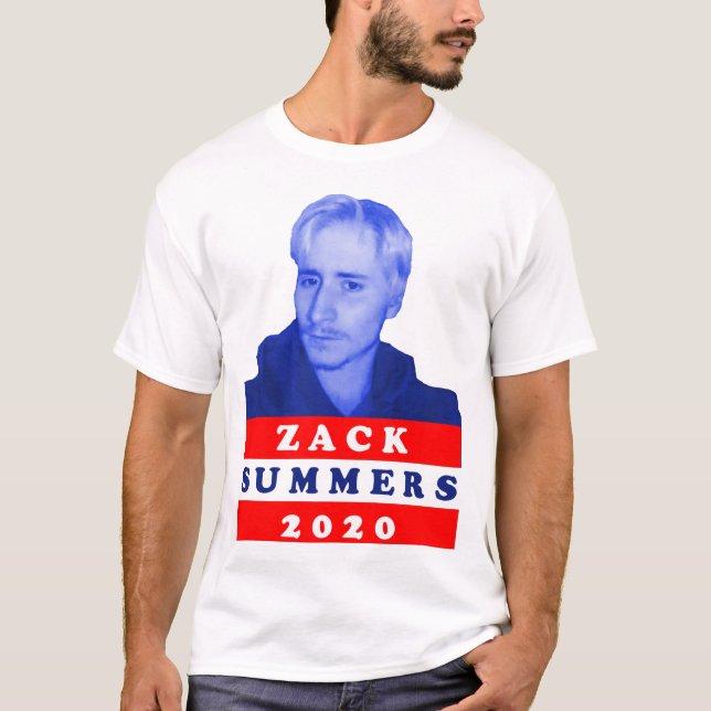 Camiseta T-shirt da campanha dos verões 2020 de Zack (Frente)