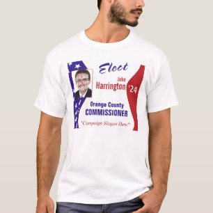 Camiseta T-shirt da campanha politica (eleja)