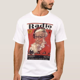 Camiseta T-shirt da capa de revista do papai noel de Ed