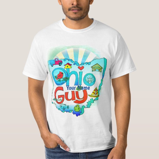 Camiseta t-shirt da Cara de Ohio (Frente)