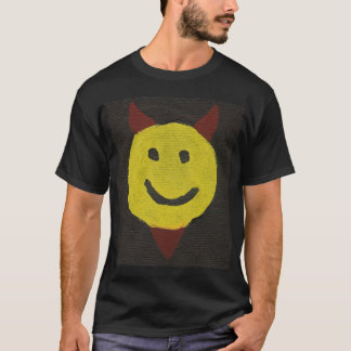 Camiseta T-shirt da cara do diabo