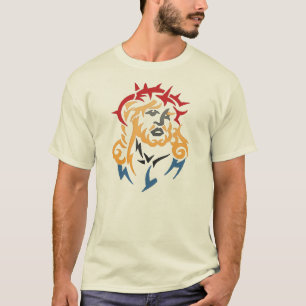 Camiseta T-shirt da cara do Jesus Cristo
