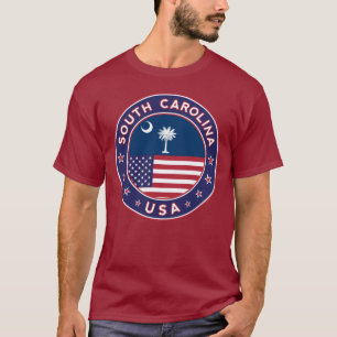 Camiseta t-shirt da Carolina do Sul, legging