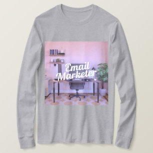 Camiseta T-Shirt da Carreira do Email Marketer