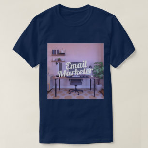Camiseta T-Shirt da Carreira do Email Marketer