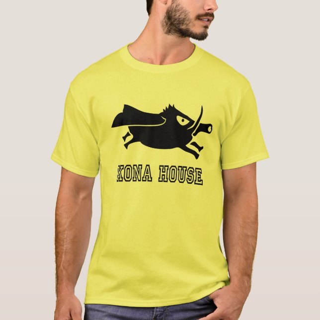 Camiseta T-shirt da casa de Kona (Frente)