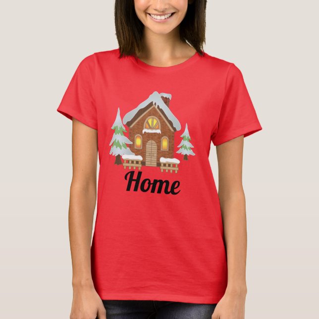 Camiseta T-Shirt da Casa de Neve (Frente)