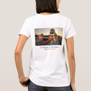Camiseta T-shirt da celebração da bandeira de Charleston