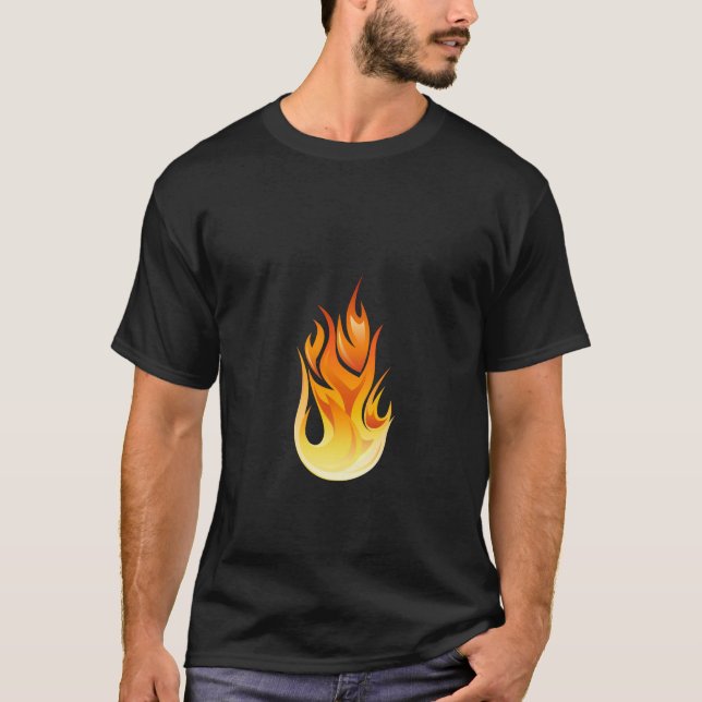 Camiseta t-shirt da chama (Frente)