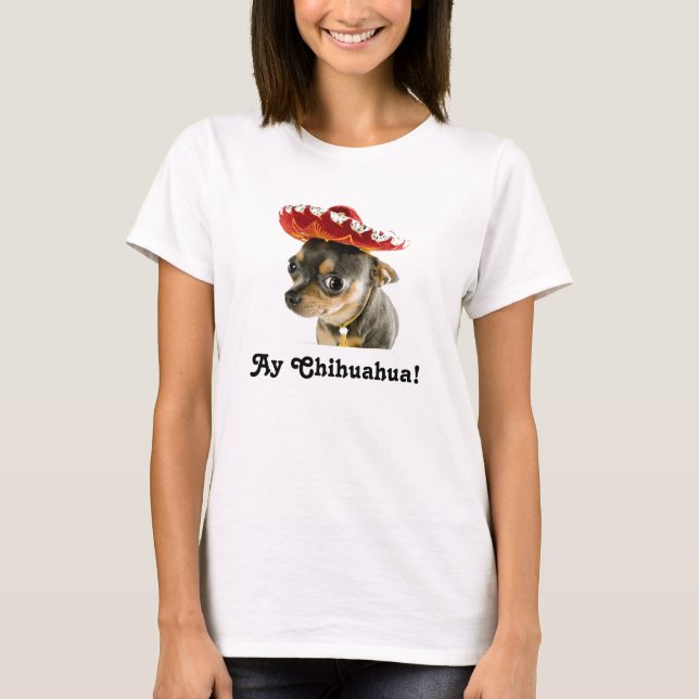 Camiseta T-shirt da CHIHUAHUA de AY (Frente)