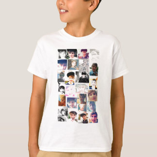 Camiseta T-shirt da colagem da imagem do fã #1