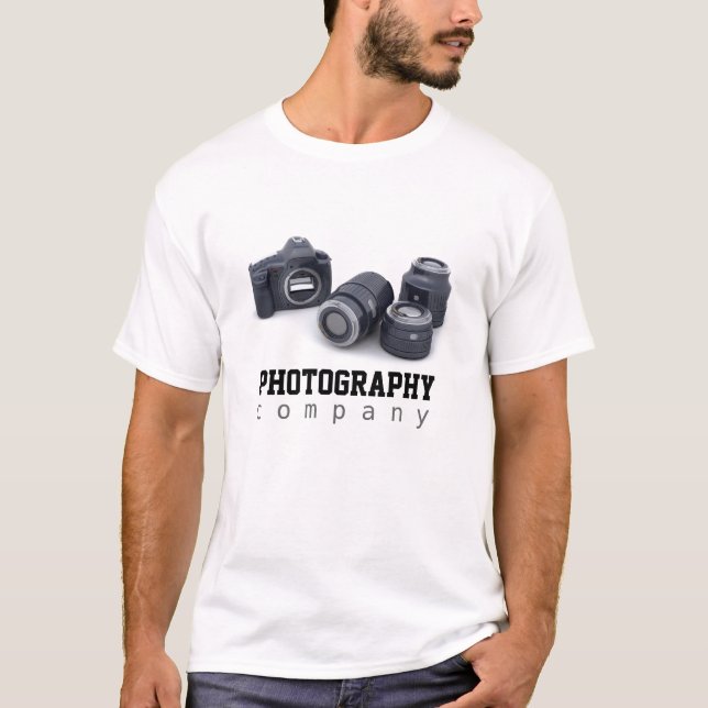 Camiseta T-Shirt da Companhia de Fotografia (Frente)