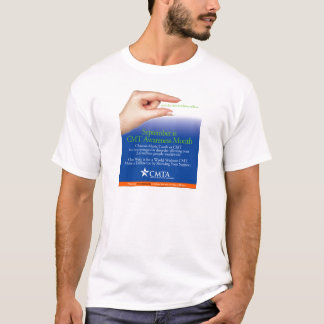 Camiseta T-shirt da consciência 2013 de CMTA