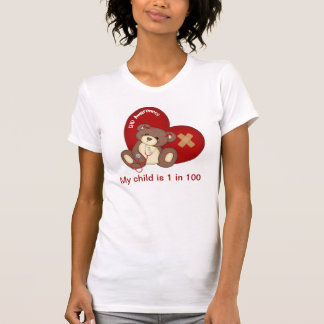Camiseta T-shirt da consciência de CHD