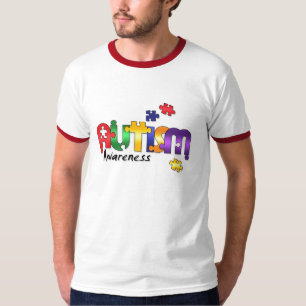 Camiseta T-shirt da consciência do autismo