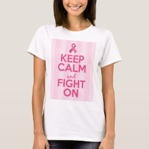 Camiseta T-shirt da consciência do cancro da mama -