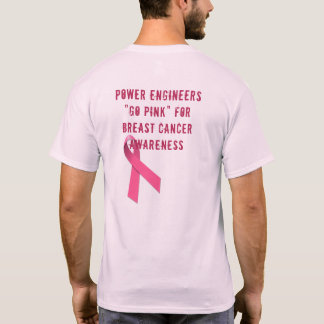 Camiseta T-shirt da consciência do cancro da mama da NUCA
