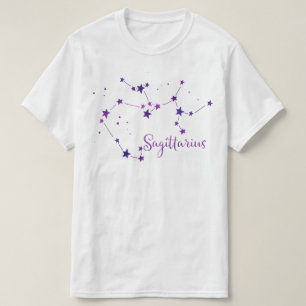Camiseta T-shirt da constelação do zodíaco do Sagitário