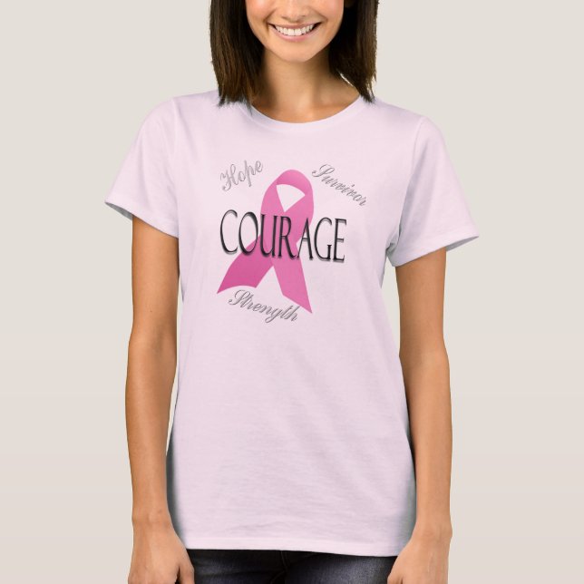Camiseta T-shirt da coragem (Frente)