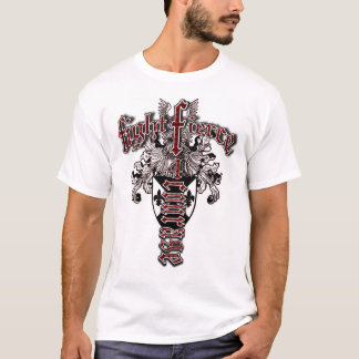 Camiseta T-shirt da coragem de FightFierce 4