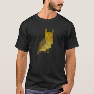 Camiseta T-shirt da coruja do pixel
