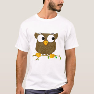 Camiseta T-shirt da coruja pequena