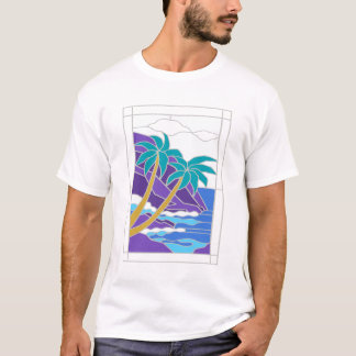 Camiseta T-shirt da costa de Napali