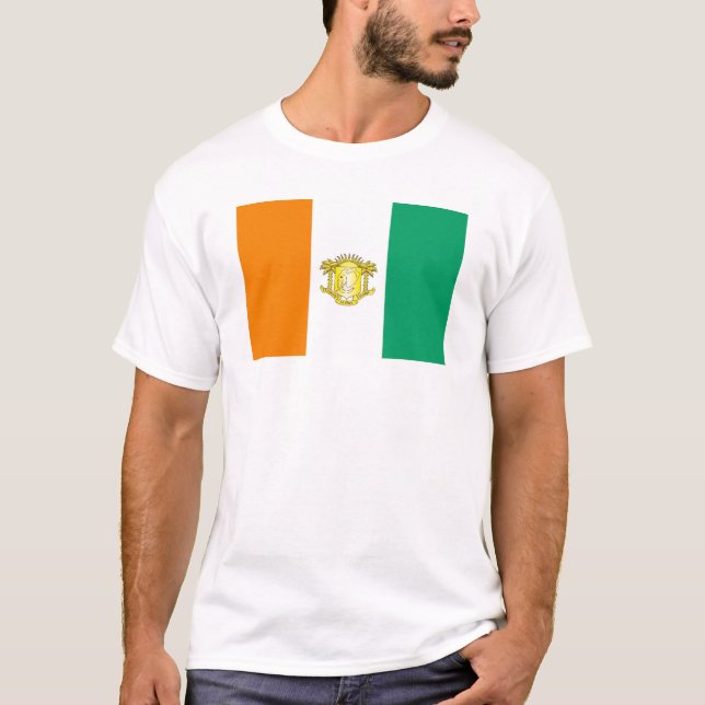 Camiseta T-shirt da Costa do Marfim - d'Ivoire de Côte (Frente)