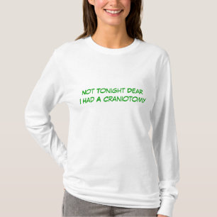 Camiseta T-shirt da craneotomia