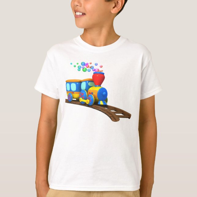Camiseta T-shirt da criança do trem de TuTiTu (Frente)