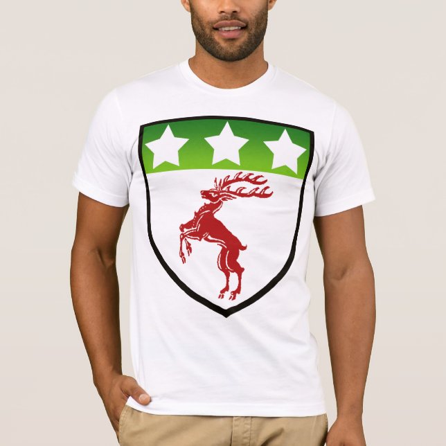CAMISETA T-SHIRT DA CRISTA DE DOUGHERTY (Frente)