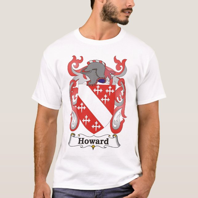 Camiseta T-shirt da crista de Howard (Frente)