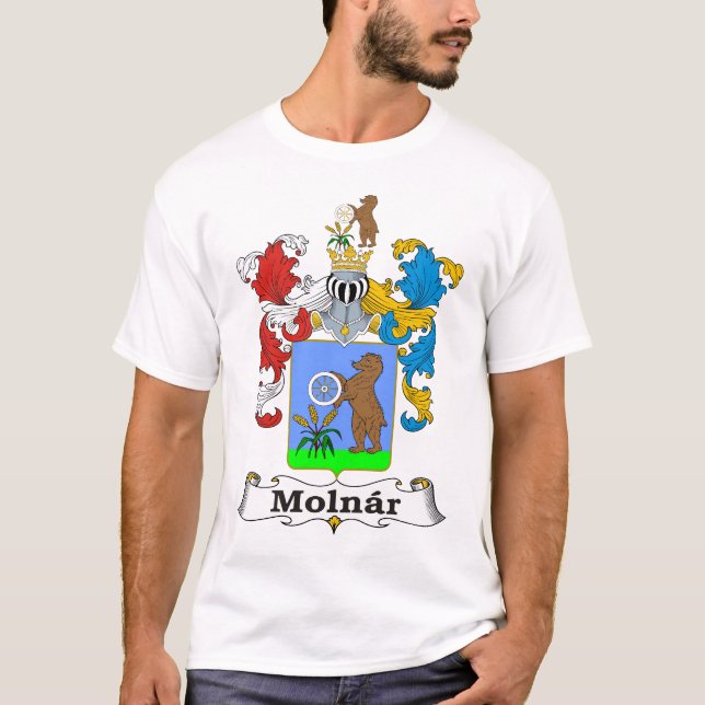 Camiseta T-shirt da crista de Molnar (Frente)