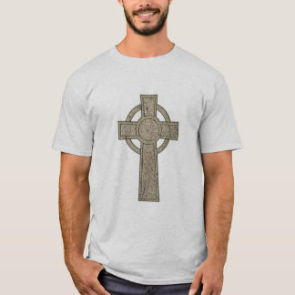 Camiseta T-shirt da cruz celta para cristãos