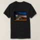 Camiseta T-shirt da curiosidade de Marte (Frente do Design)