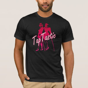 Camiseta T-shirt da dança de torneira