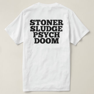 Camiseta T-shirt da desgraça de Psych da lama do Stoner