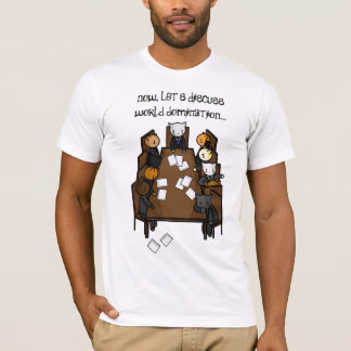 Camiseta T-shirt da dominação do gato