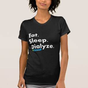 Camiseta T-shirt da enfermeira da diálise